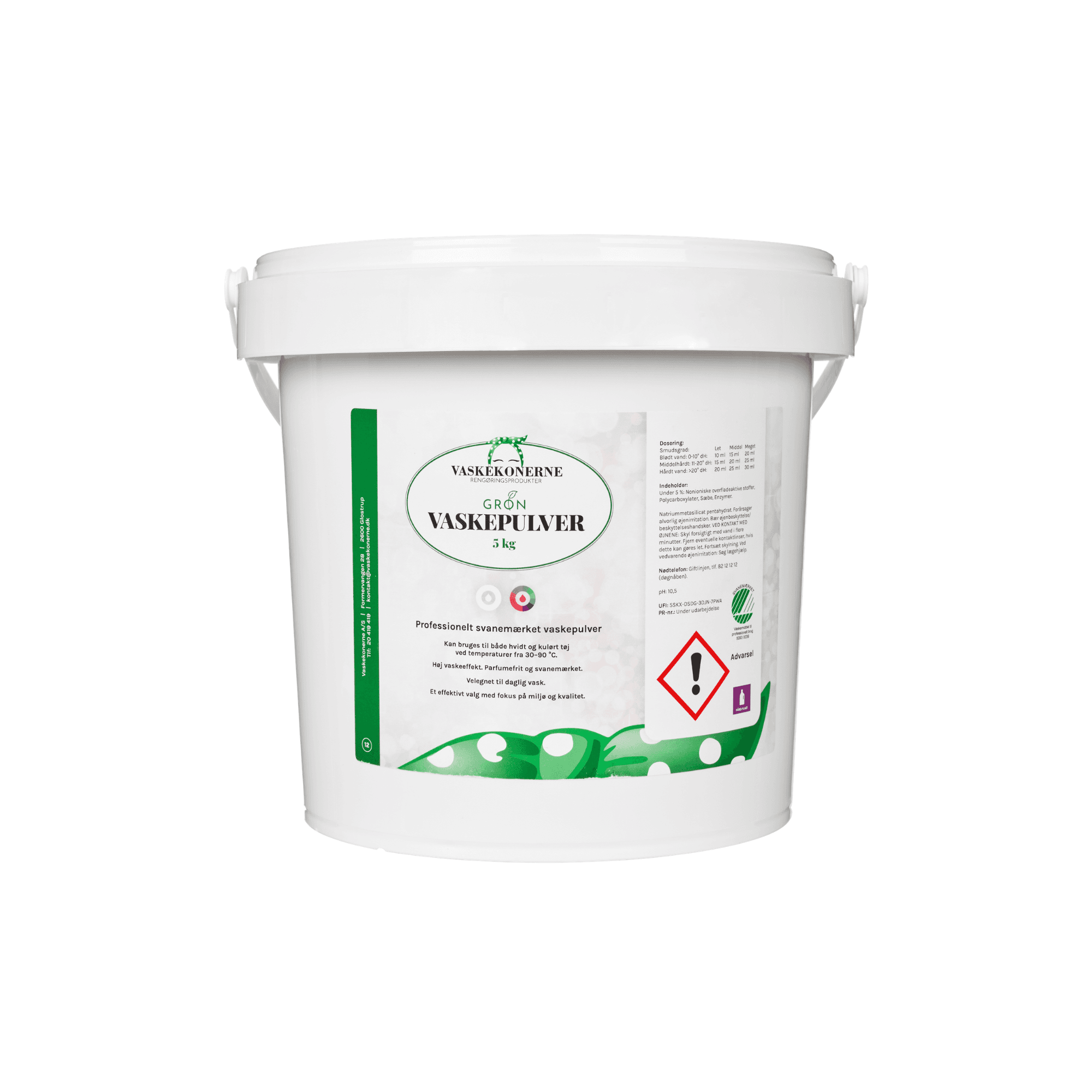 VASKEPULVER SVANE 5 KG