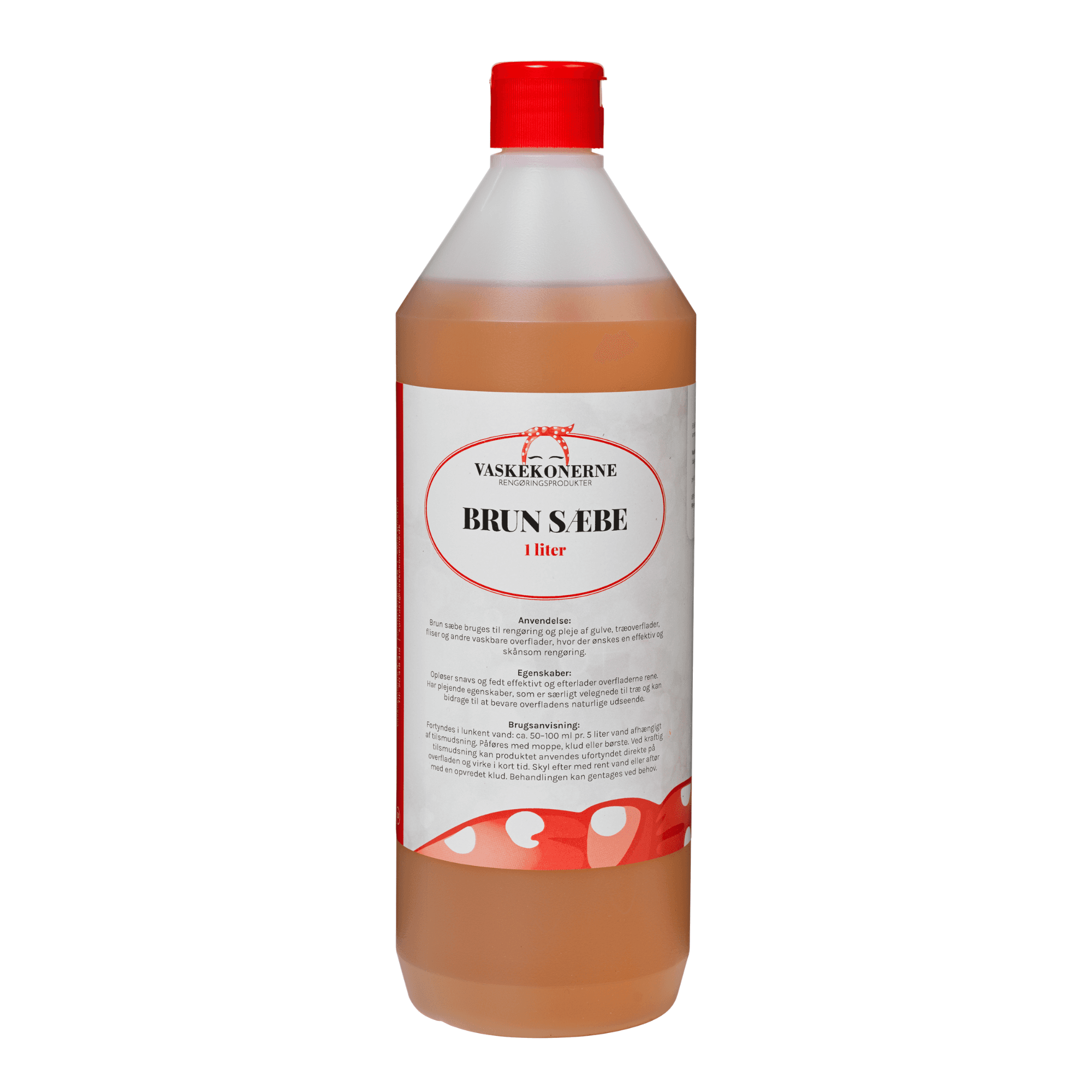 BRUN SÆBE 1 LITER